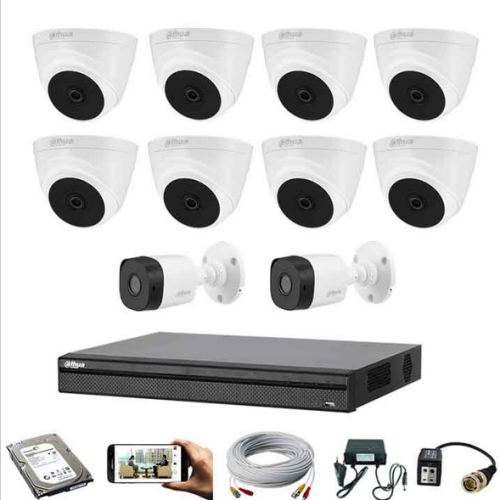 10 CCTV Camera Full Package –