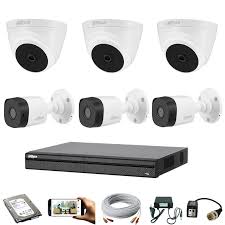 6 CCTV Camera Full Package
